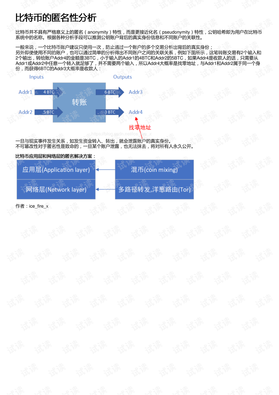 比特币交易是否完全匿名(比特币交易是如何保证绝对匿名的?简书)